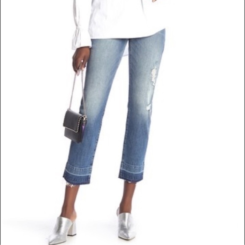 Frame Denim Le Boy raw hem boyfriend jeans 25